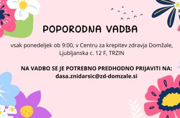 poporodna vadba